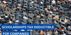 Are scholarships tax deductible for businesses