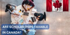 Are scholarships taxed in Canada?