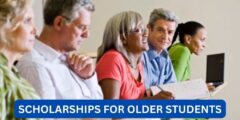 Are there scholarships for older students?