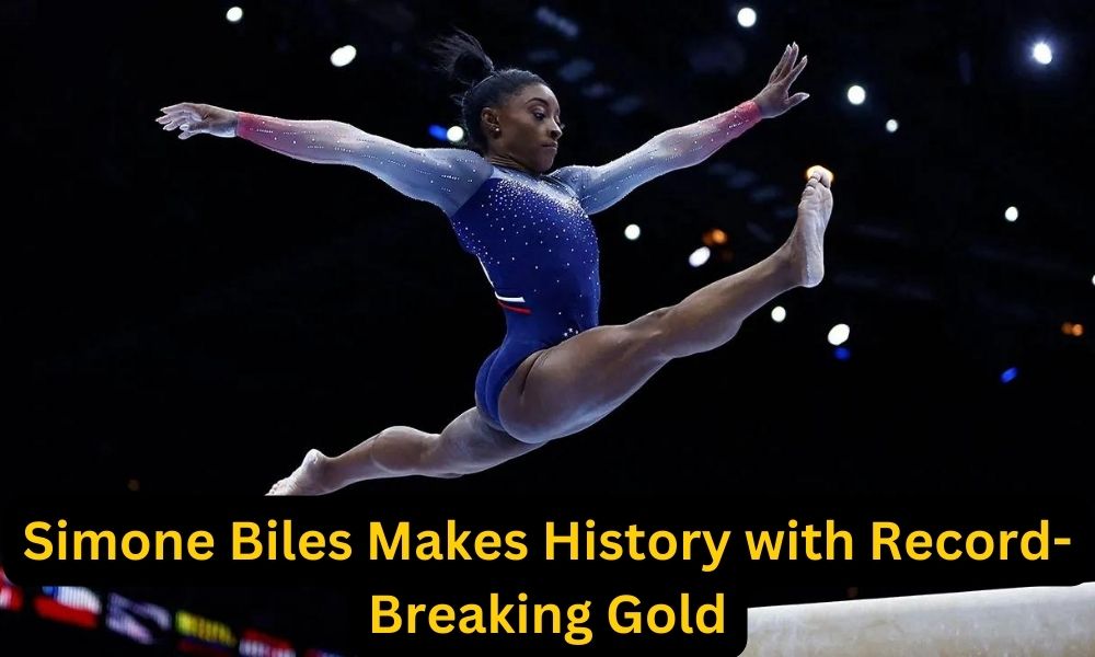 Simone Biles Makes History with Record-Breaking Gold
