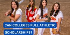 Can colleges pull athletic scholarships