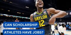 Can scholarship athletes have jobs