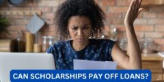 Can scholarships pay off loans