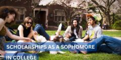Can you apply for scholarships as a sophomore in college