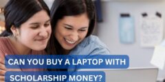 Can you buy a laptop with scholarship money