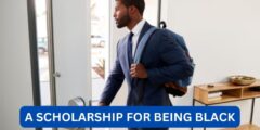 Can you get a scholarship for being black