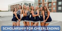Can you get a scholarship for cheerleading?