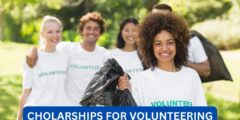Can you get scholarships for volunteering?