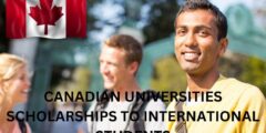 Do Canadian universities give scholarships to international students?