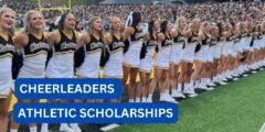 Do cheerleaders get athletic scholarships?