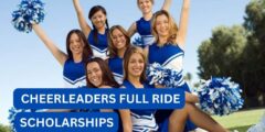 Do cheerleaders get full ride scholarships?