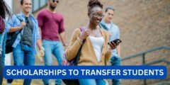 Do colleges give scholarships to transfer students?