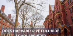 Does harvard give full ride scholarships?