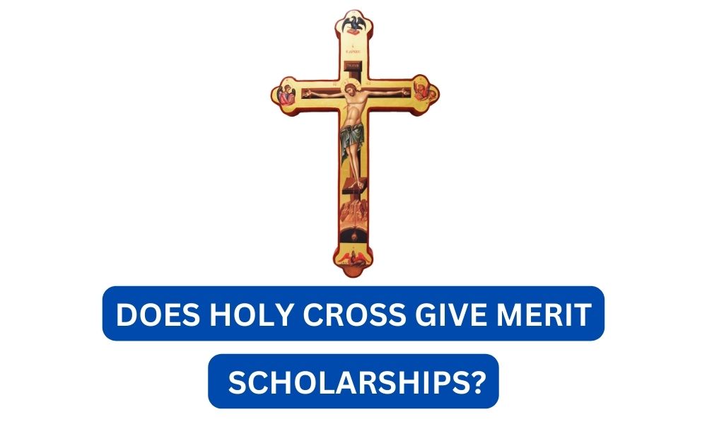 Does holy cross give merit scholarships