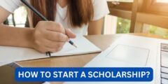 How to start a scholarship?