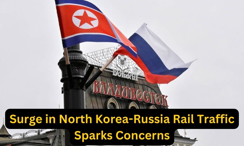 Surge in North Korea-Russia Rail Traffic Sparks Concerns