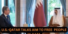U.S.-Qatar Talks Aim to Free People In Gaza