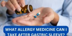 What allergy medicine can i take after gastric sleeve?