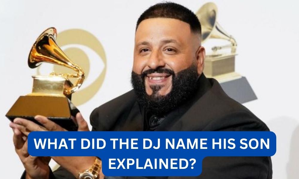 What did the dj name his son explained?