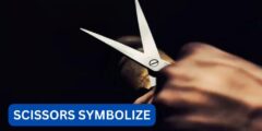 What do scissors symbolize?