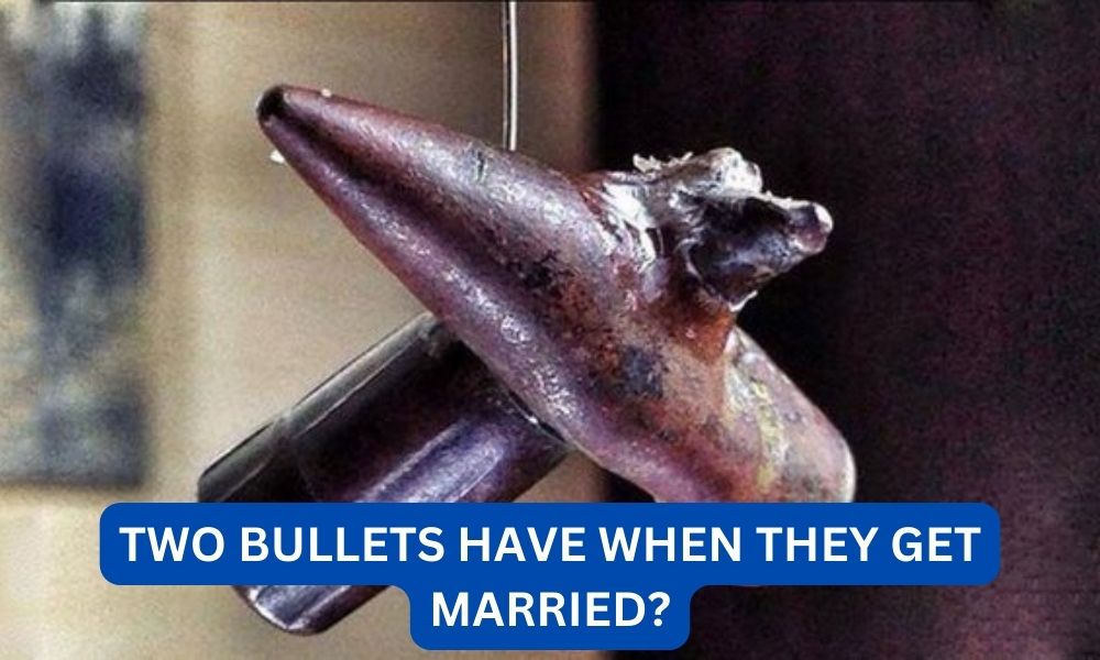 What do two bullets have when they get married?