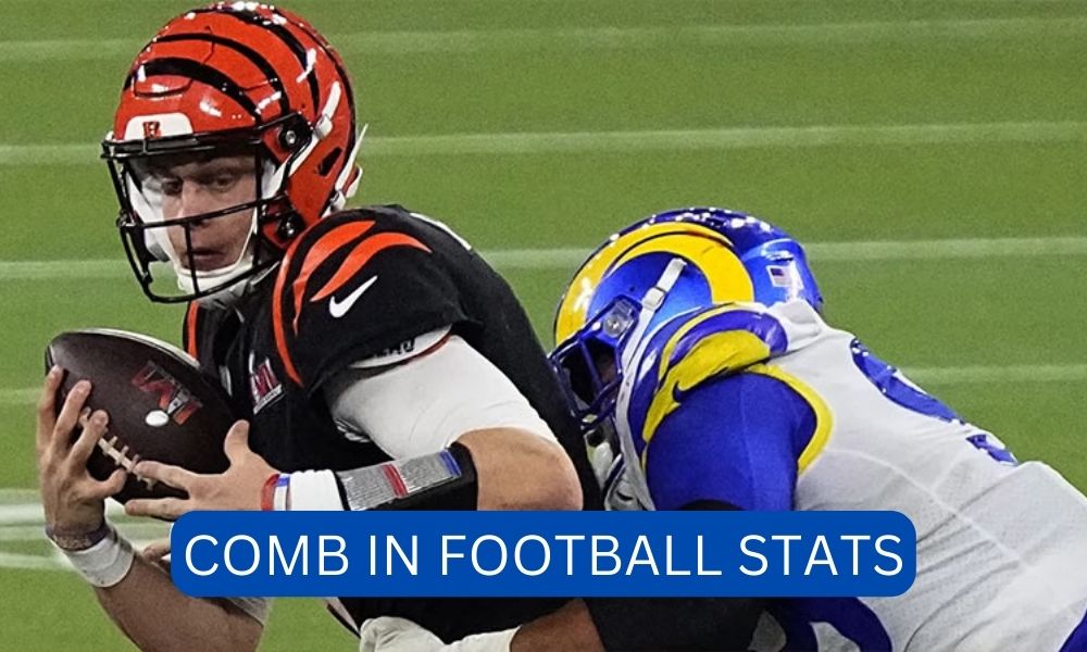 What does comb mean in football stats?