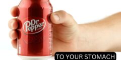 What does dr pepper do to your stomach?