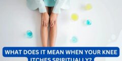 What does it mean when your knee itches spiritually?