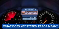 What does key system error mean?
