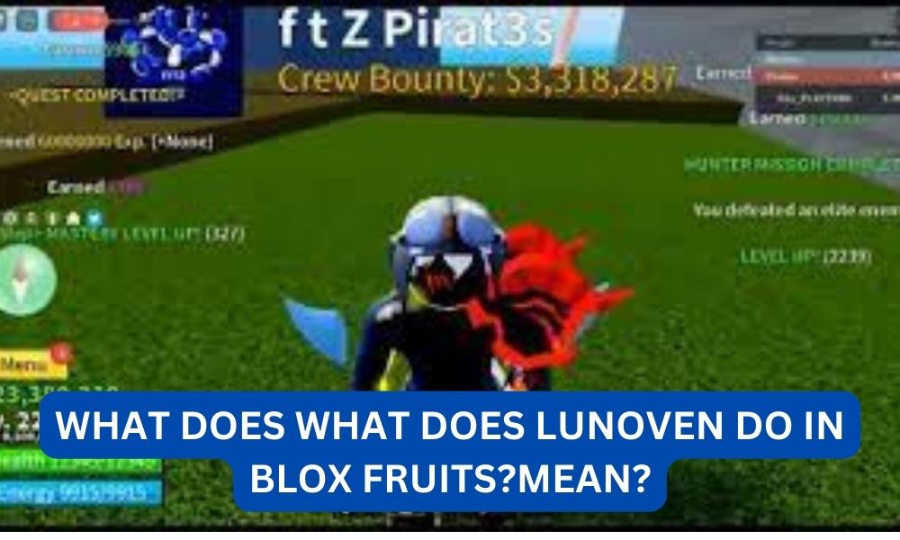 What does lunoven do in blox fruits?