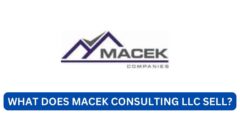 What does macek consulting llc sell?