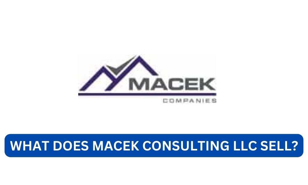 What does macek consulting llc sell?