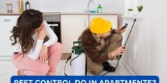 What does pest control do in apartments?