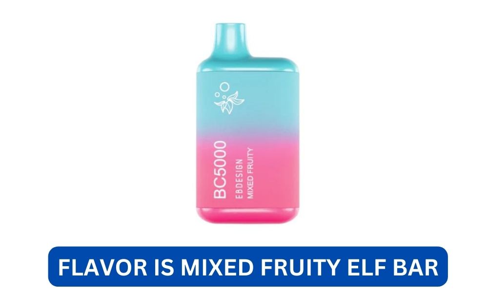 What flavor is mixed fruity elf bar?