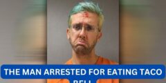 What happened to the man arrested for eating taco bell?