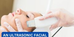 What is an ultrasonic facial?