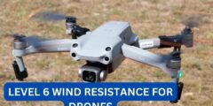 What is level 6 wind resistance for drones?