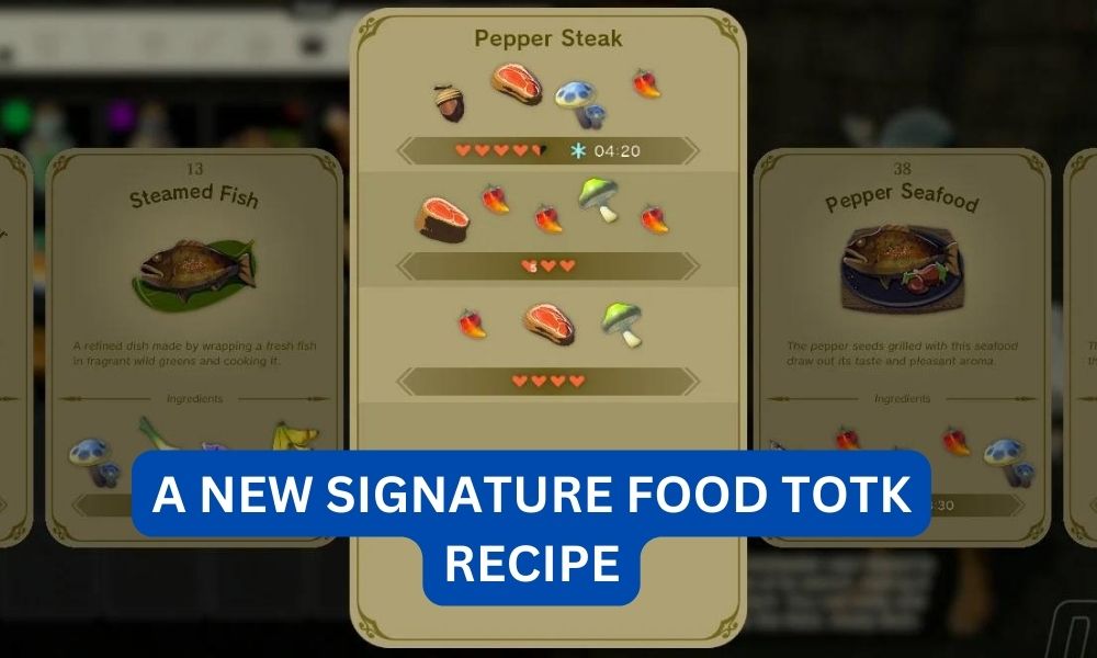 a new signature food totk recipe