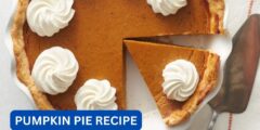 can of pumpkin pie recipe