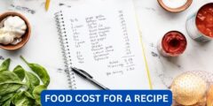 how to calculate food cost for a recipe