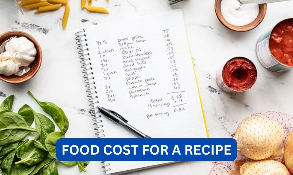 how to calculate food cost for a recipe