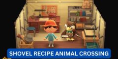 how to get shovel recipe animal crossing