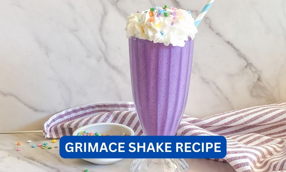 how to make the grimace shake recipe