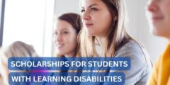 scholarships for students with learning dIsabilities