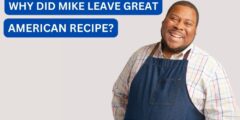 why did mike leave great american recipe