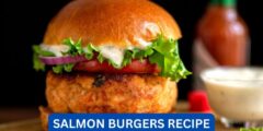Can salmon burgers recipe