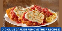 Did olive garden remove their recipes