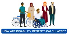 How are disability benefits calculated?
