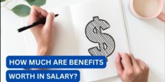 How much are benefits worth in salary?