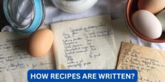 How recipes are written